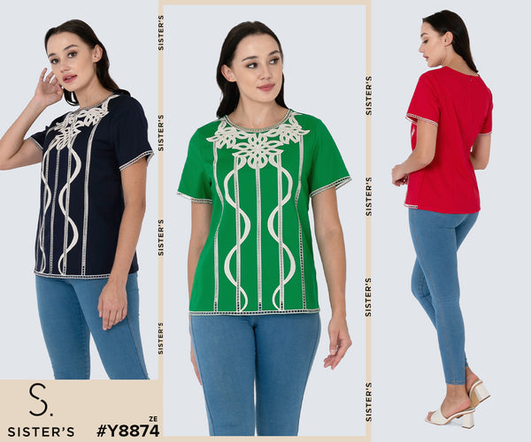 SISTER'S - Japanese Cotton Top (Katun Jepang) Y8874 ZE