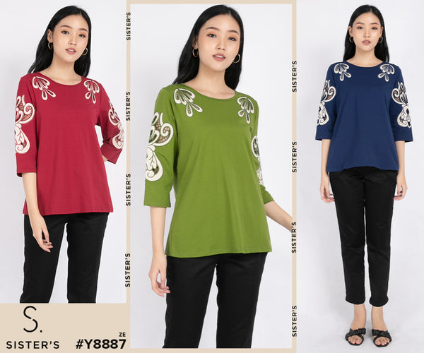 SISTER'S - Cotton Combed Top (Kaos) Y8887 ZE