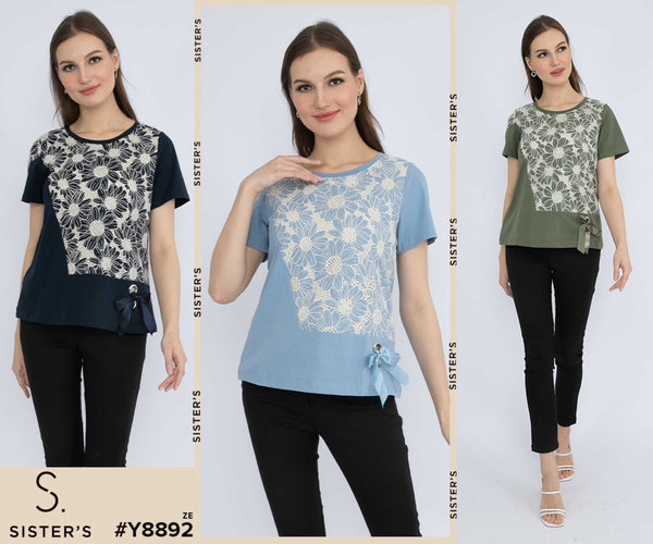 SISTER'S - Cotton Combed Top (Kaos) Y8892 ZE