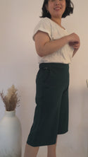 2023 - T-shirt Culottes Pants (Celana Kulot Kaos) 6608 JS