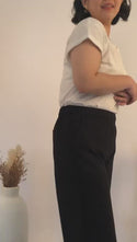 2023 - T-shirt Culottes Pants (Celana Kulot Kaos) 6585 JS