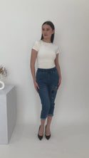 2023 - Jeans 7/8 (Celana Jeans) S164 JS