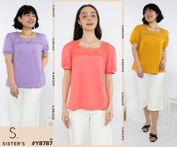 SISTER'S - Cotton Combed Top (Kaos) Y8787 ZE